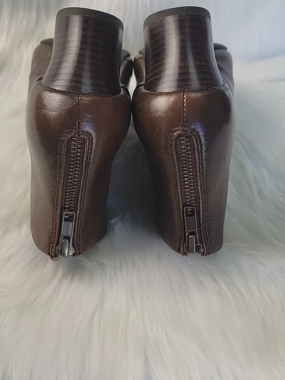 BORN Jessen Cognac Brown Comfort Victorian Retro Boho‎ Ankle Bootie Boots 9